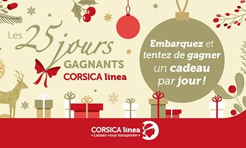 Les 25 jours gagnants de Corsica Linea