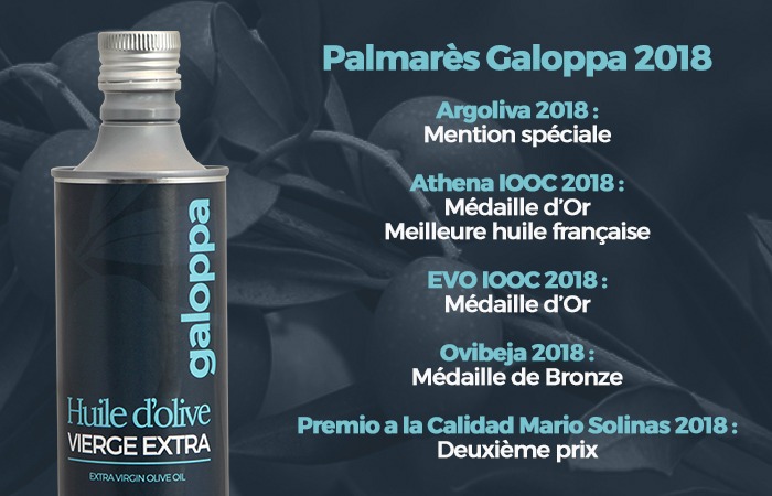 Galoppa : sacrée meilleure huile d’olive extra vierge de France en 2018