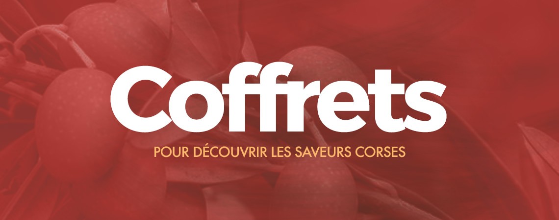 Coffrets produits corses